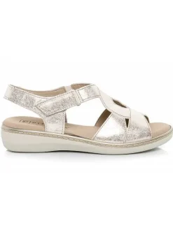 Mujer El Rayo Zapatos Confort^Pitillos 5586 - Sandalia Cruzada Velcros