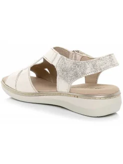 Mujer El Rayo Zapatos Confort^Pitillos 5586 - Sandalia Cruzada Velcros