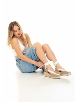 Mujer El Rayo Alpargatas^Rayo Nature 6006 - Alpargatas Cuna Cintas