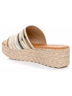 Mujer El Rayo Sandalias^Rayo Trends 726 - Zueco Rafia