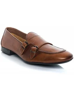 Hombre El Rayo Mocasines Y Drivers^Sergio Serrano 4917-M - Mocasin Doble Hebilla