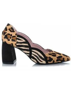Mujer El Rayo Salones^Style Shoes 45057 - Salon Piezas Print