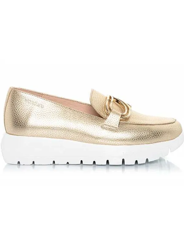 Mujer El Rayo Mocasines^Wonders A-2462 - Mocasin Adorno