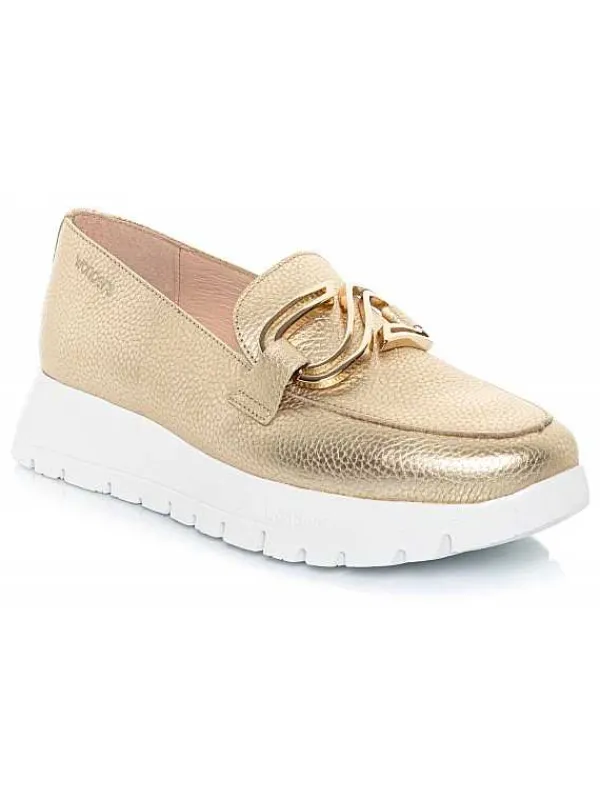 Mujer El Rayo Mocasines^Wonders A-2462 - Mocasin Adorno